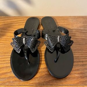 Black Salvatore Ferragamo Sandals